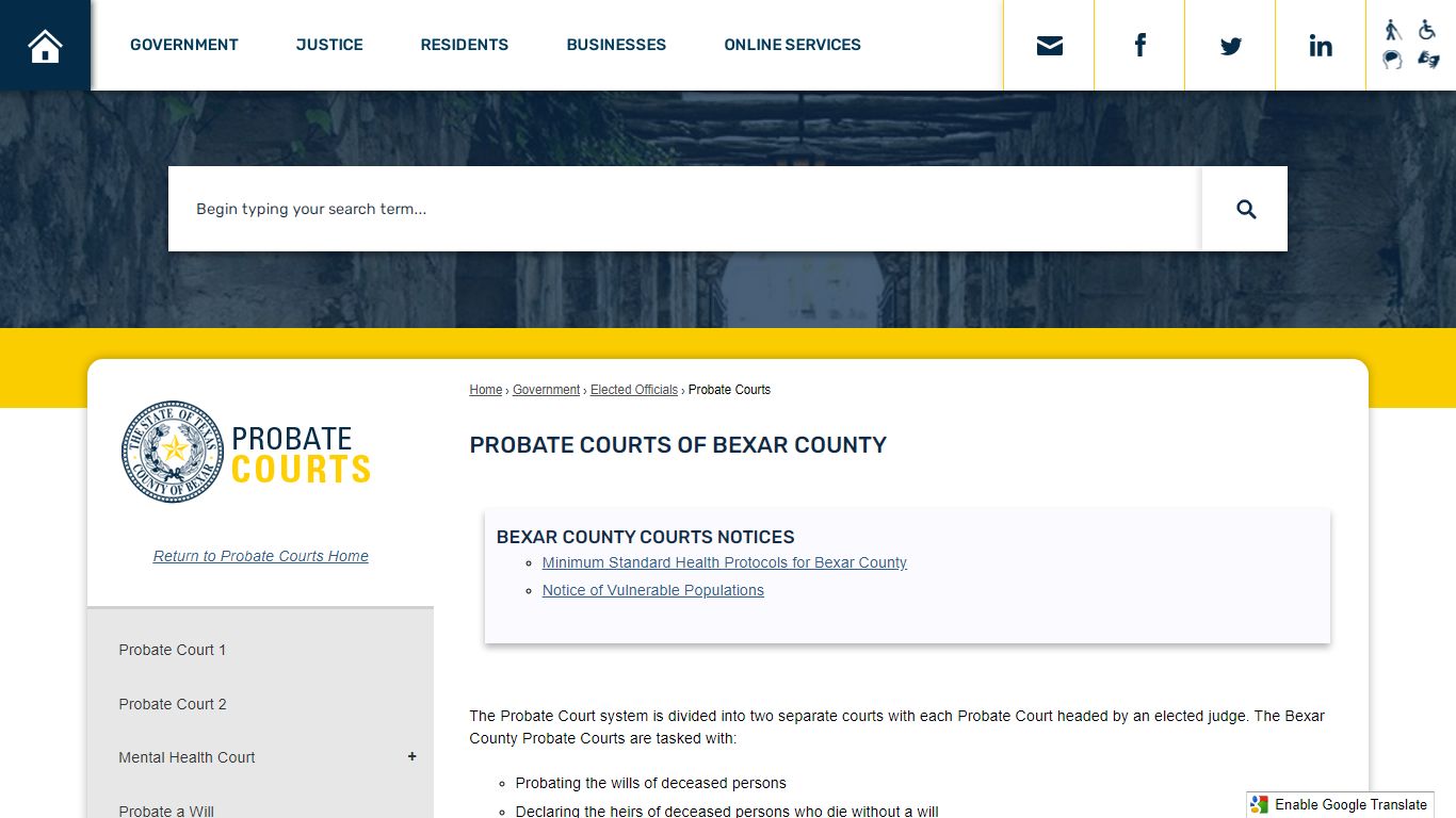 Probate Courts of Bexar County